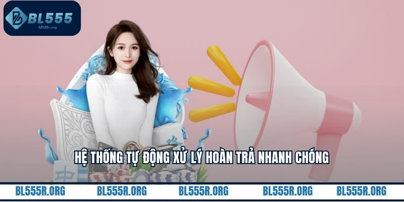Hệ thống tự động xử lý hoàn trả nhanh chóng
